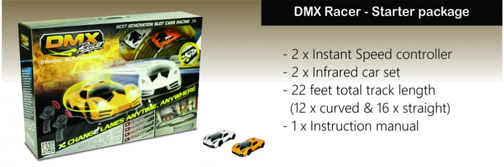 2x DMX Racer Slot Car 3 Lane Straight Track Module for Dmxslots Platform 1220sx4 for sale online 